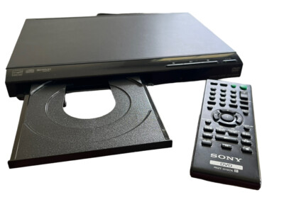 Sony Progressive Scan CD and DVD Player Black  DVP-SR210P OPEN BOX