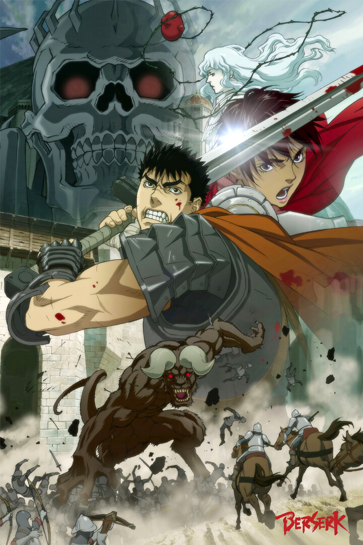 Berserk Manga - Castle Battle Band of Falcon Art Wall Room Poster