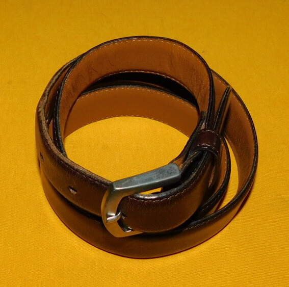 BANANA REPUBLIC BROWN MADE IN ITALY GENUINE ITALIAN LEATHER  display picture 1