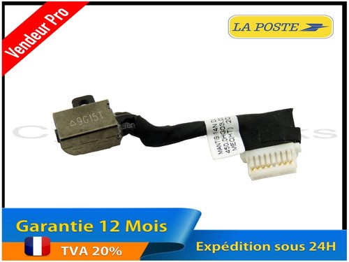 Power4Laptops Connettore Di Alimentazione Portatile Con Cavo Per Dell Inspiron 5558 - 2