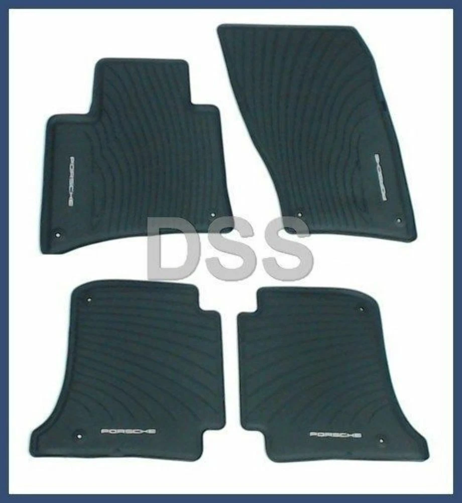 Porsche cayenne rubber floor mats outlet