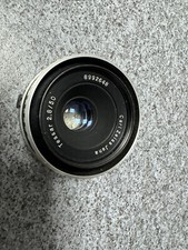 Carl Zeiss Jena Tessar 50mm f/2.8 Lens, Silver, for M42