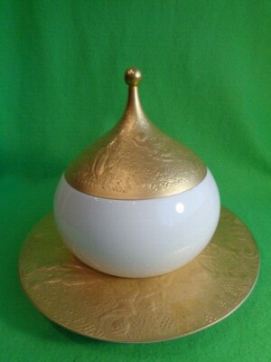 Bowl with lid/terrine 3 pieces 1.8 liter magic flute Sarastro by Rosenthal