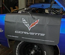 Fender Gripper Black Protective Cover w/ Flag Logo For Chevrolet Corvette C7