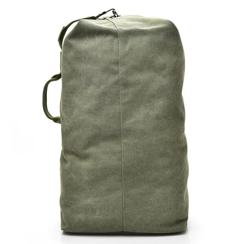 Mochila de lona para hombres Bolso de hombro Deportes Viaje Lona Militar Bolso de mano Equipaje - Imagen 16 de 42