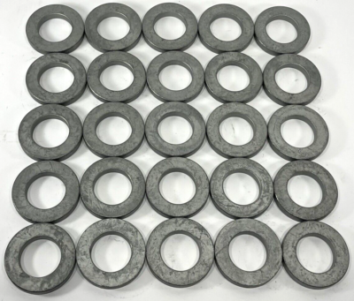 #ad #ad *Lot of 25* 3 8quot; Thick Steel Flat Dock Washers 1 1 2quot; ID with 2 5 8quot; OD $35.24