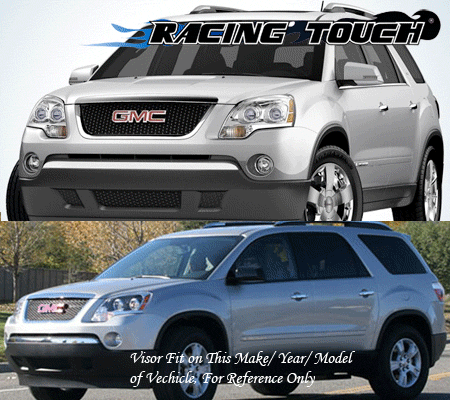 JDM Visors Deflector 4pcs Rain Guard GMC Acadia 2007 2008 2009 2010-2016 07-16 - Foto 7 di 7