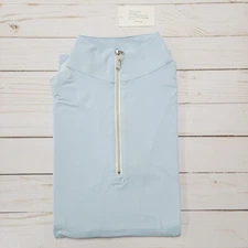 Tailored Sportsman ICEFIL Ziptop Sleeveless Shirt - Almost Pale Blue/White/Silve