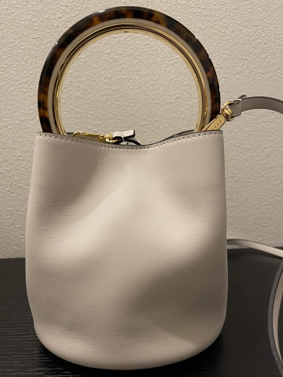 AN　MARNI マルニ MINI BUCKET BAG Marni Mini bucket bag tropicalia dot patent | The Fashion Square