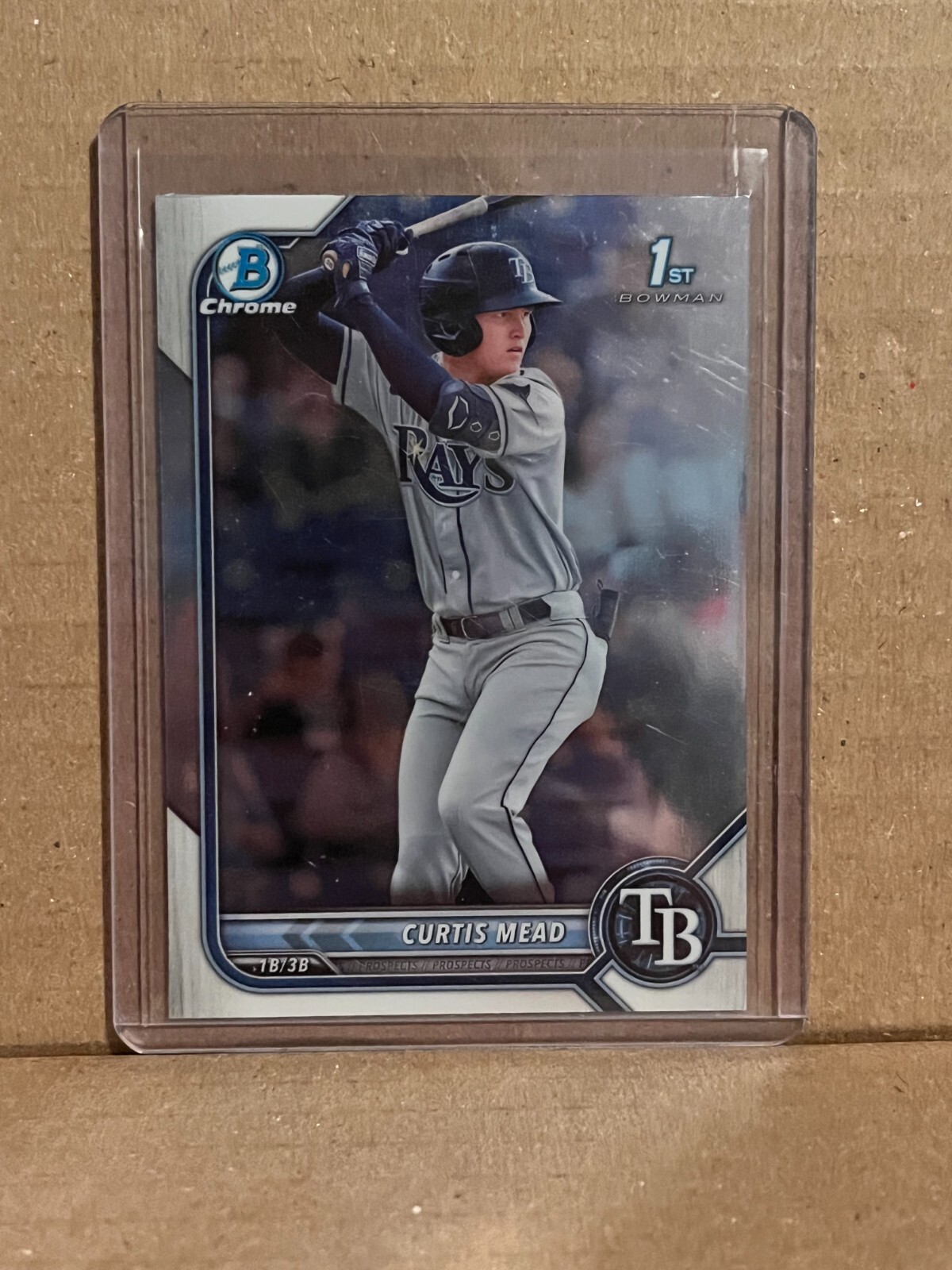 Curtis Mead 2022 Bowman Chrome 1st BCP-10