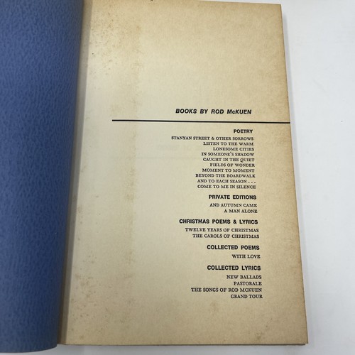 Rod McKuen COME TO ME IN SILENCE 1st Edition 1st Printing - Picture 6 of 9