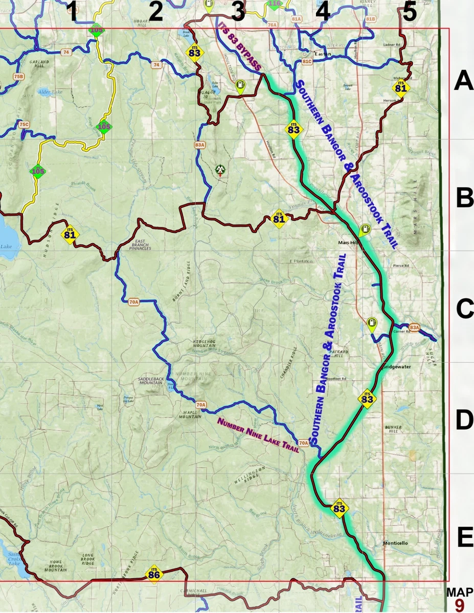 Maine Atv Trails Map 2024 State Shara Delphine