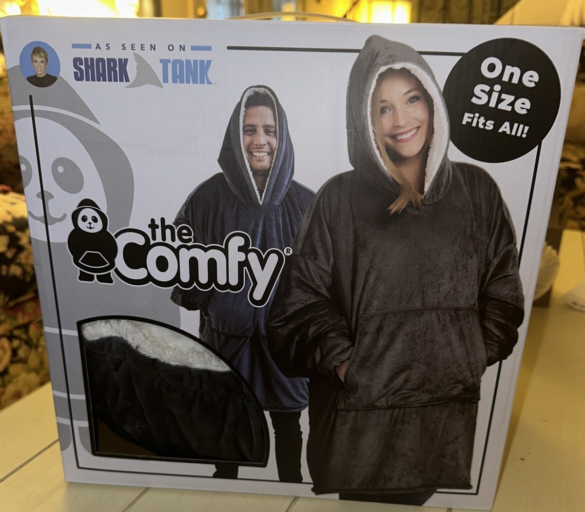 Wearable Blanket Barbara Corcoran The Comfy Sweatshirt Shark Tank