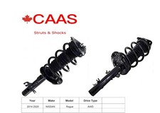 (2) Front Quick Complete Struts fit 2014-2020 Nissan Rogue AWD