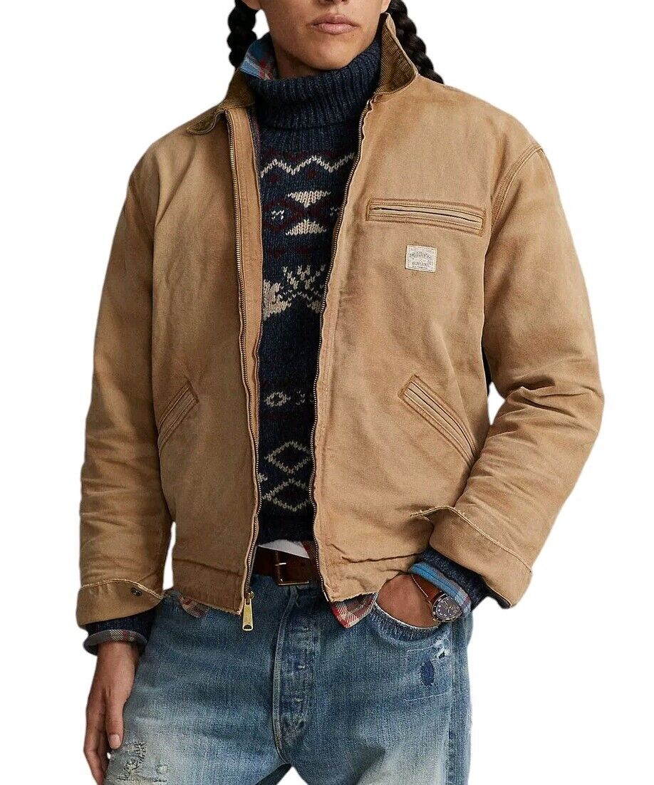 Polo Ralph Lauren Country Sportsman Canvas Work Jacket Mens Polo Ralph Lauren Country Sportsman Canvas Work Jacket Mens