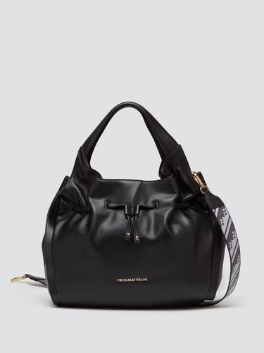 Borsa a tracolla donna|TRUSSARDI JEANS 75B0069999-W006 similpelle bianca|Spedizione  gratuita|Shop online|Shoe Center