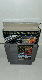 Romance of the Three Kingdoms NES Vtg Nintendo Video Game Box TESTED AUTHENTIC&nbsp;
