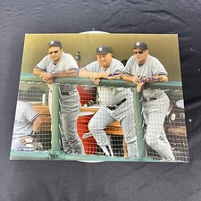 NY YANKEES Joe Torre, Don Zimmer, Mel Stottlemyre SIGNED 16X20 PHOTO STEINER COA