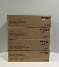 Xerox 013R00672, 013R00671  Lot OF 4 Drum Units For xerox color C75 press J75
