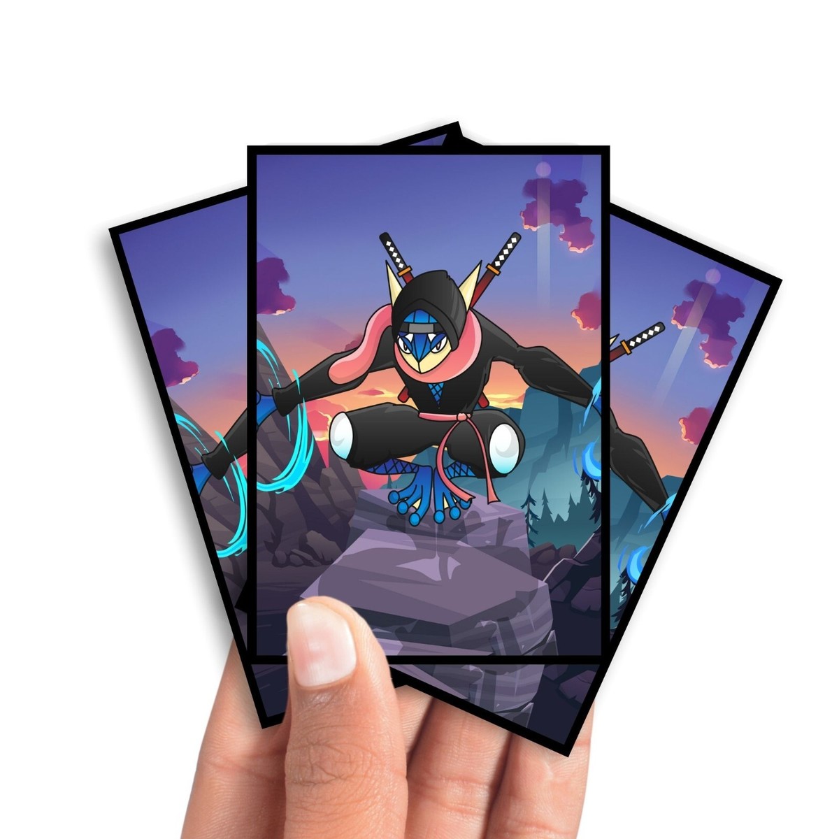 Greninja Pokémon Card Sleeves - Pokémon | MTG | Yugioh | eBay