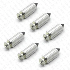 A pack of 6 Carburetor Carb Float Valve Needle TRX400EX 450R Foreman Rincon 650