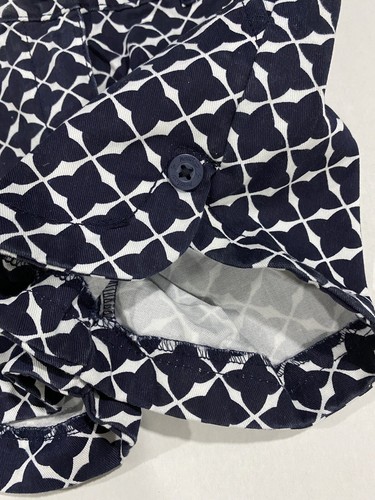 Nautica Girls Shorts Size 6 Blue White Adjustable Waist Vacation Summer EUC - Picture 4 of 4