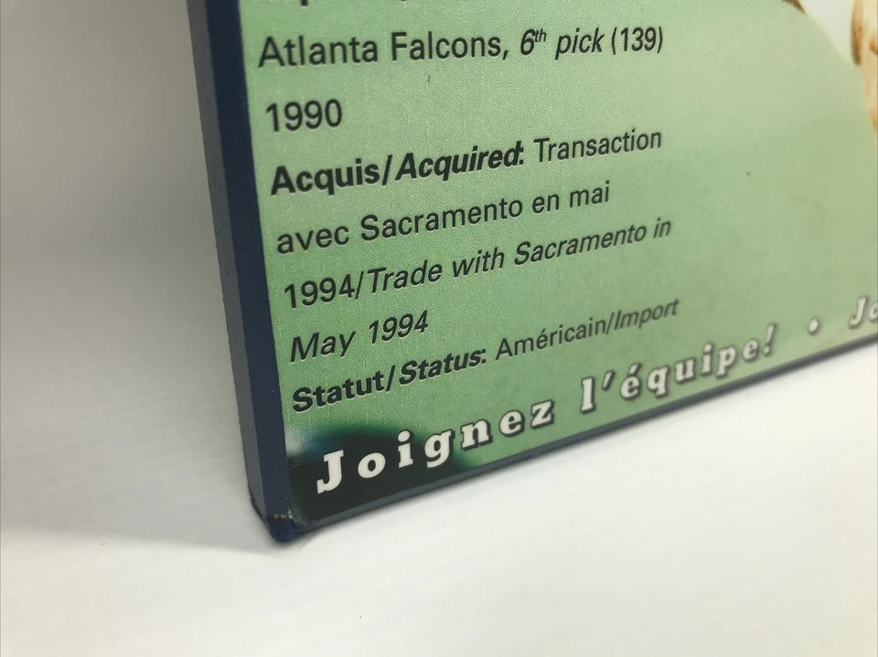 CFL Montreal Alouettes Mike Pringle Signed 8x12 Plaque - Image 4 of 4