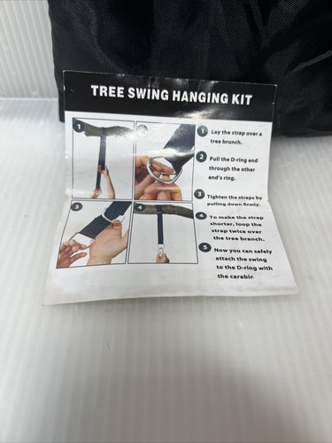 Tree Swing Hanging Straps Kit2 Pcs Tree Swing Straps Holds 2000 Lbs5ft - Picture 11 of 14
