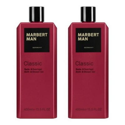 MARBERT Man Classic Duschgel Bath & Shower Gel 2 x 400 ml
