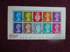 Stamp show 2000 1st issue Miniature Sheet