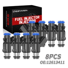 New GM Fuel Injector Set (8) Fits 2010-2013 Chevrolet, GMC 4.8L & 5.3L
