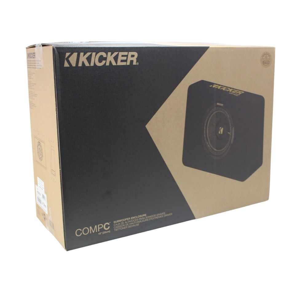 Compc Ported Kicker Ported Enclosure with CompC 10
