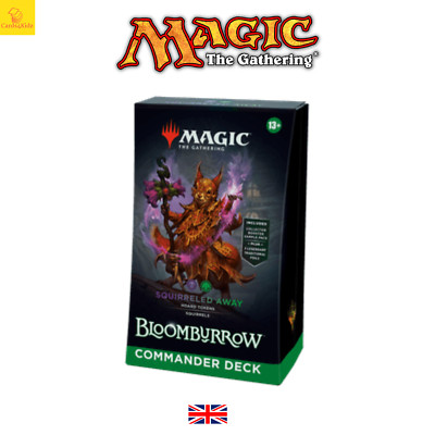 MTG Squirreled Away Commander Deck Bloomburrow New English Magic