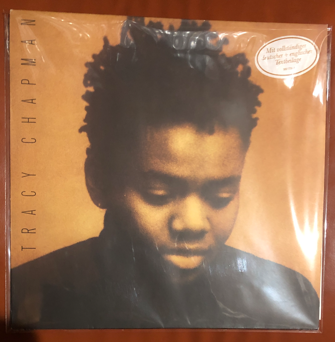Tracy Chapman Self Titled Elektra 1988 LP Vinyl German pressing Ex