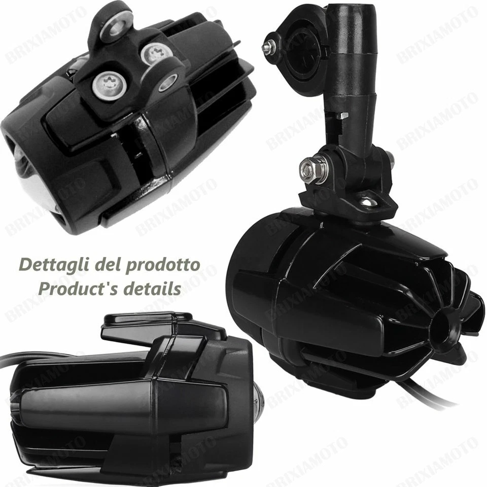 FARETTI FENDINEBBIA LED 20W+20W E IMPIANTO TRIUMPH 675 Street Triple 2011-2015 Foto 4 de 4