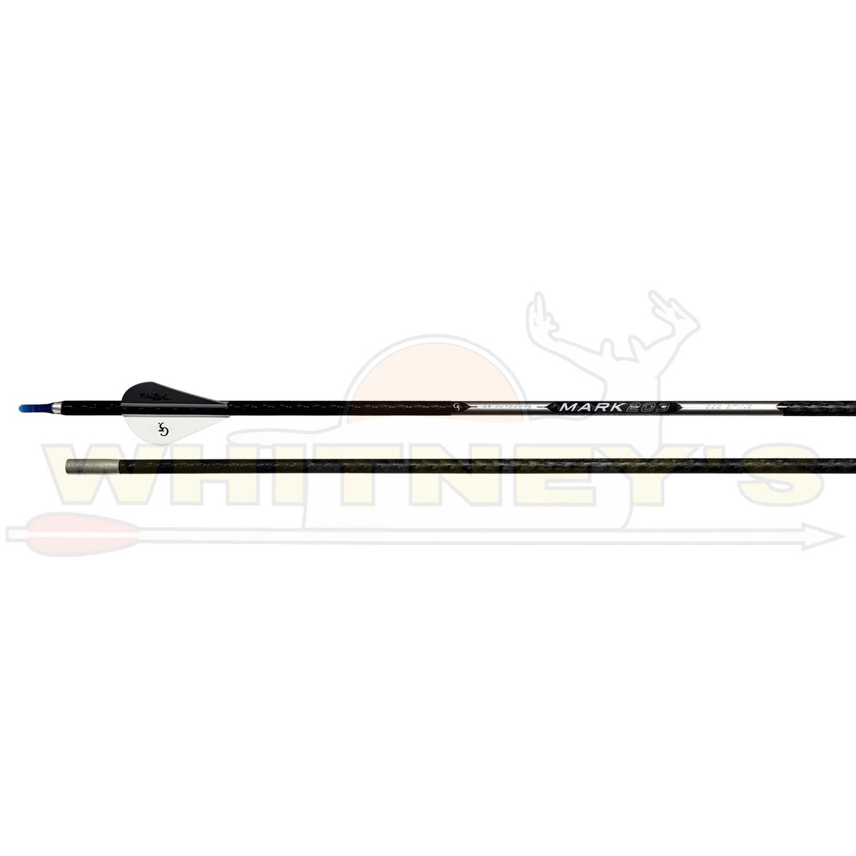G5 Mark 203 Arrows - Fletched - 350 - 6pk - M203350F for