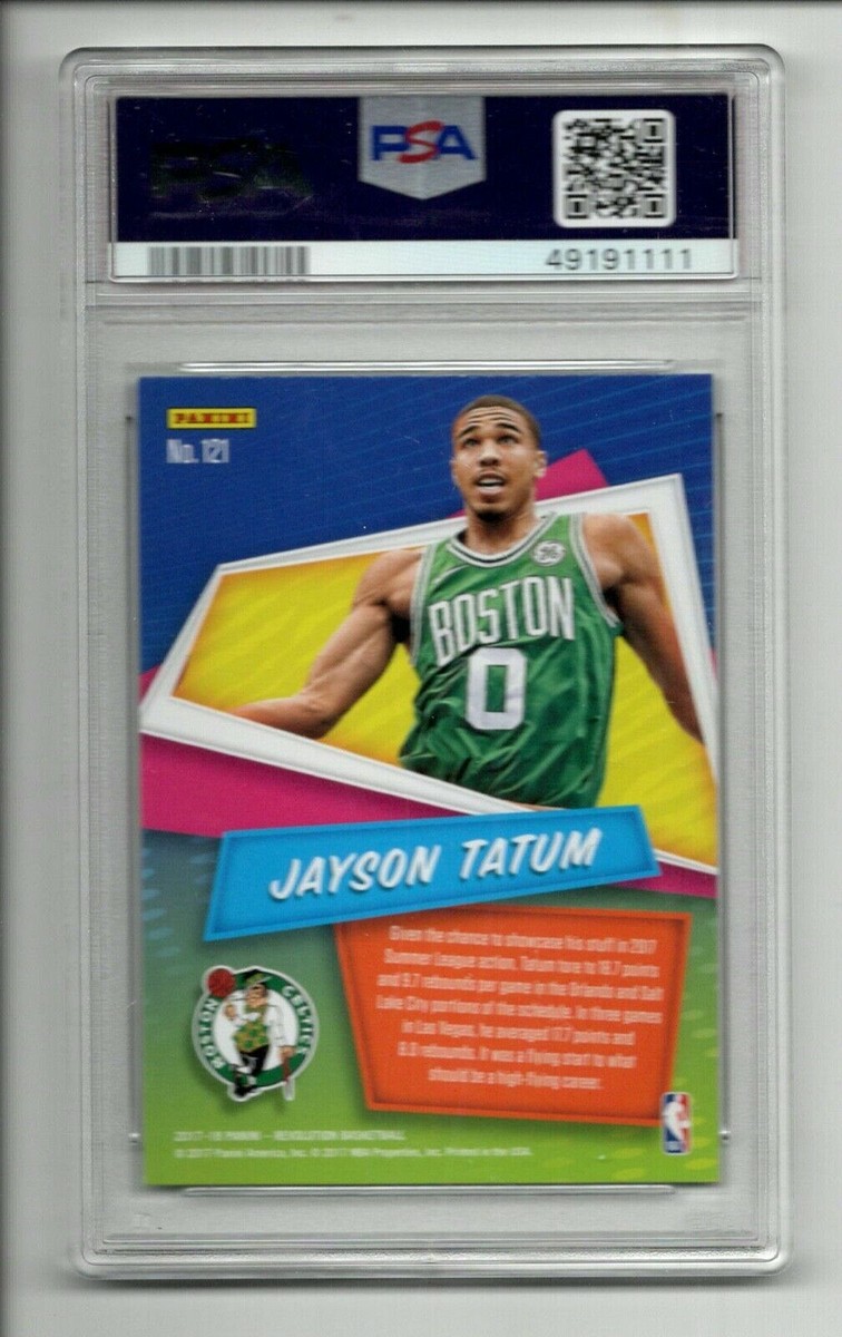 JAYSON TATUM 2017-18 PANINI REVOLUTION #121 ROOKIE Boston