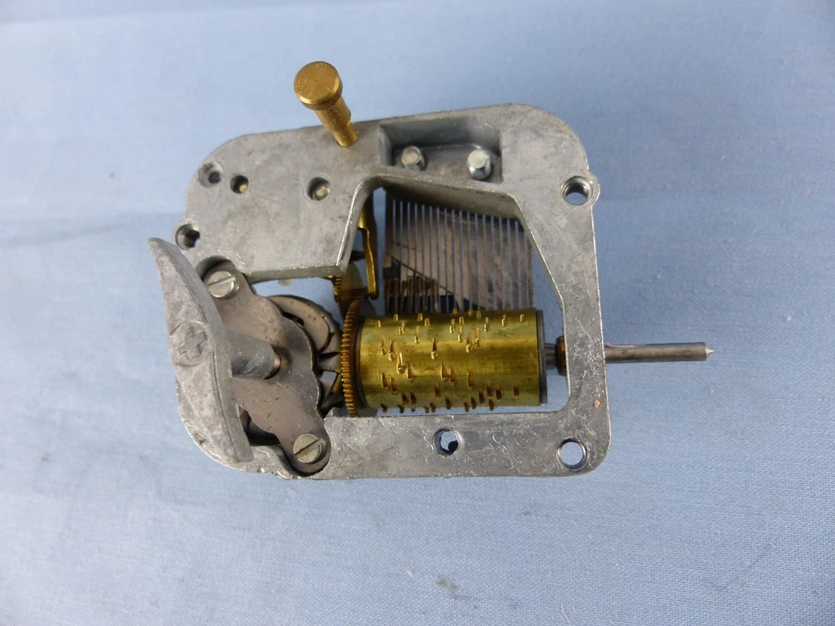 CUENDET Swiss made THE OLD SPINNING WHEEL music box music box