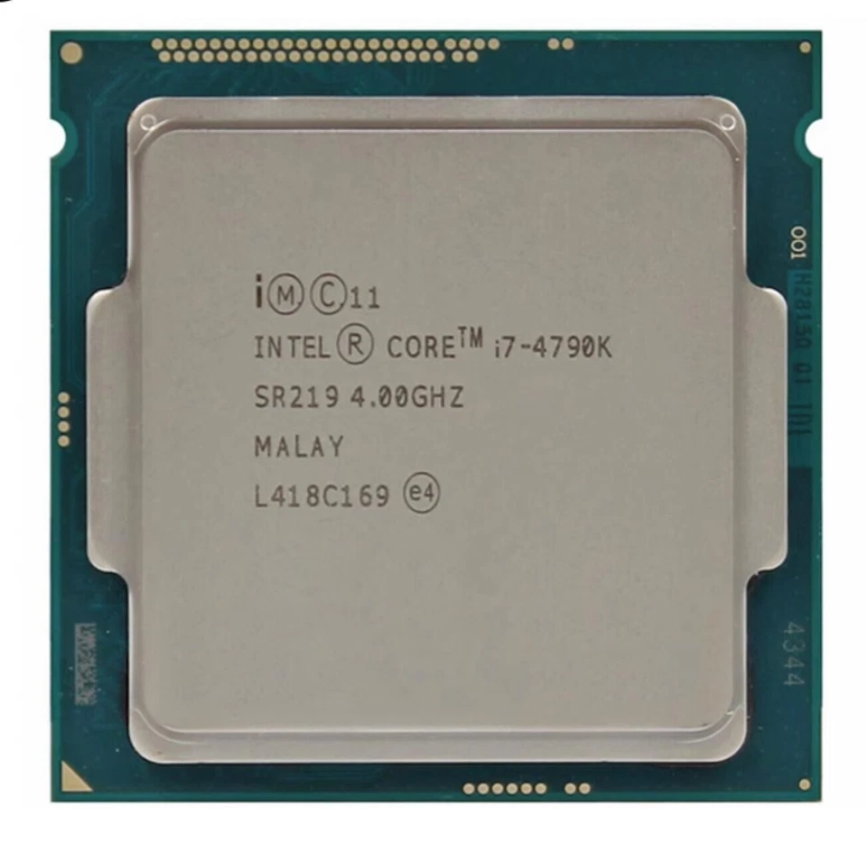 Intel i7-4790K SR219 Core 4.00 GHz Quad-Core LGA1150 Socket H3 CPU Processor - Image 4 of 4