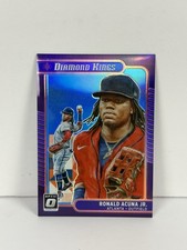 2021 Donruss Optic Ronald Acuña Jr. Diamond Kings #16 Carolina Blue /50 SP