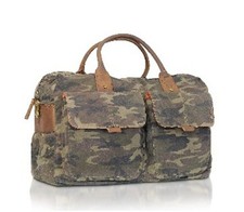 Seesack Camouflage Leder