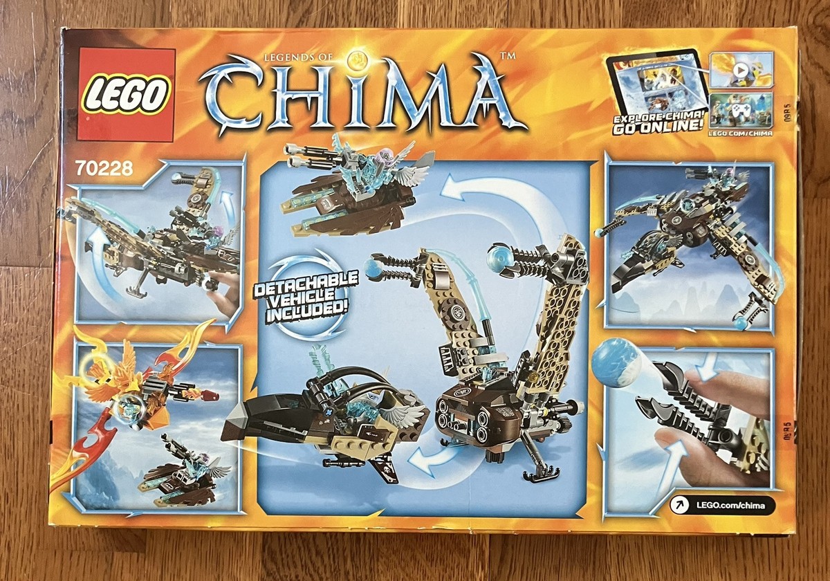 LEGO LEGENDS OF CHIMA: Vultrix's Sky Scavenger (70228) - New in