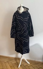 Blauer Wollmantel von Bogner in Größe 40 Danen Neu