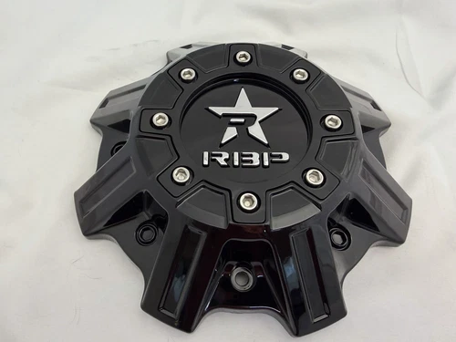 RBP Wheels CAP8040A-6-4 C894-6-4 Gloss Black Wheel Center Cap