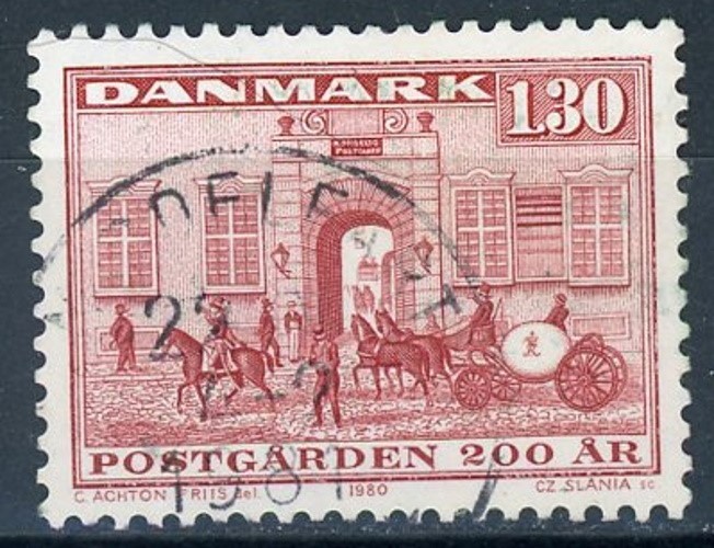 sm0208 Denmark - Sc#662 Used - Final Closeout