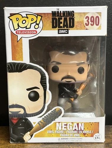 Funko Pop! Television: The Walking Dead - Negan #390 Vinyl Figure NIB