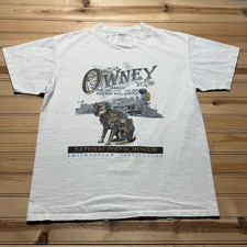 Vintage 90s Owney Dog Smithsonian National Postal Museum Souvenir Shirt - Large