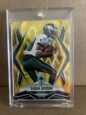 2025 Panini Phoenix #142 DeSean Jackson Yellow Lava 076/125 -Philadelphia Eagles