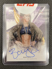 2019 TOPPS WWE UNDISPUTED BAYLEY PURPLE AUTO #ed 5/5