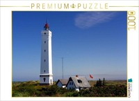 Calvendo Puzzle Lighthouse In BlåVand (Blavand) | 1000 Pieces, Finished Size 25.